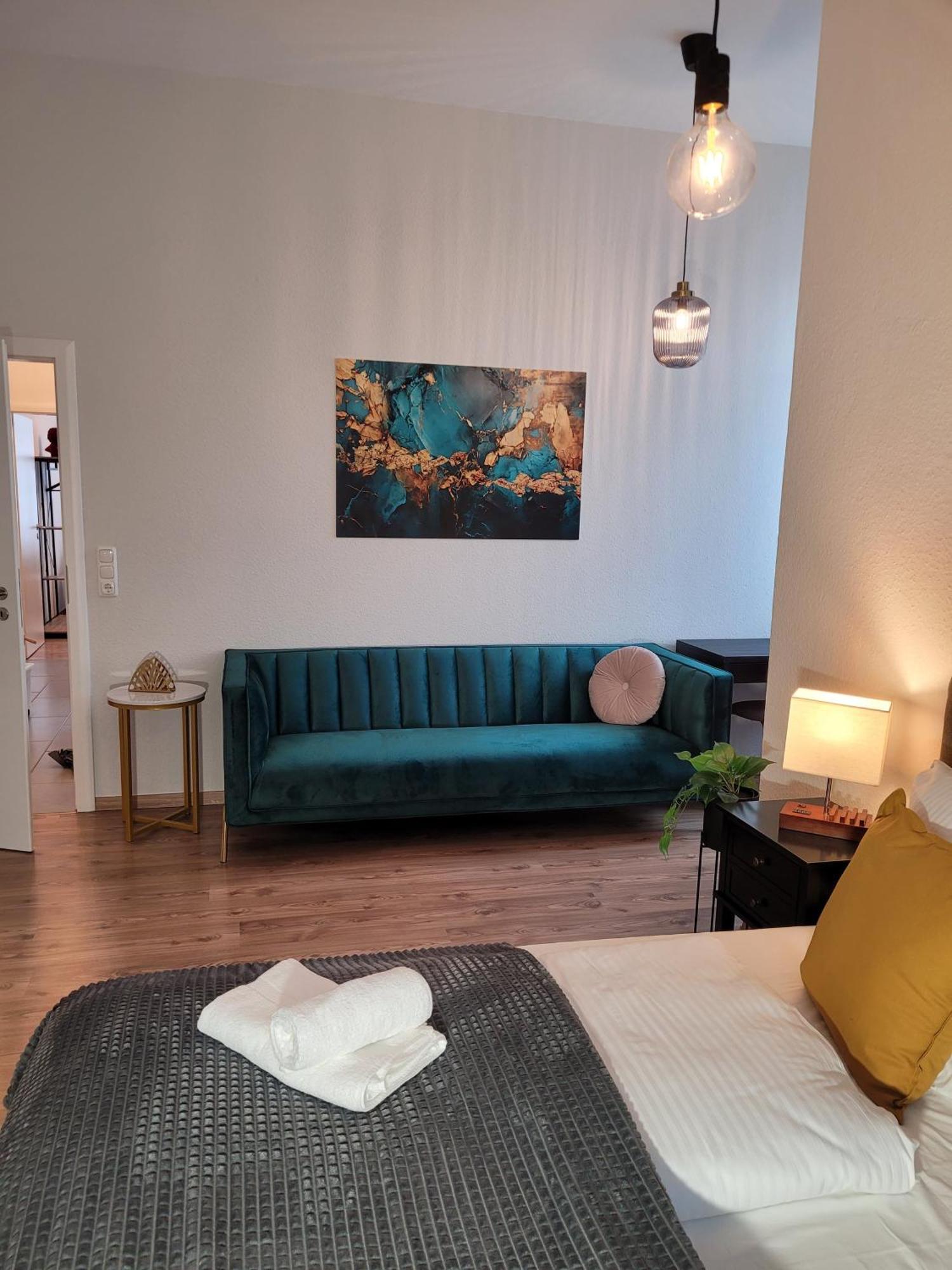 T21 - Apartment Direkt Im Zentrum Mit Parkplatz Chemnitz Eksteriør bilde