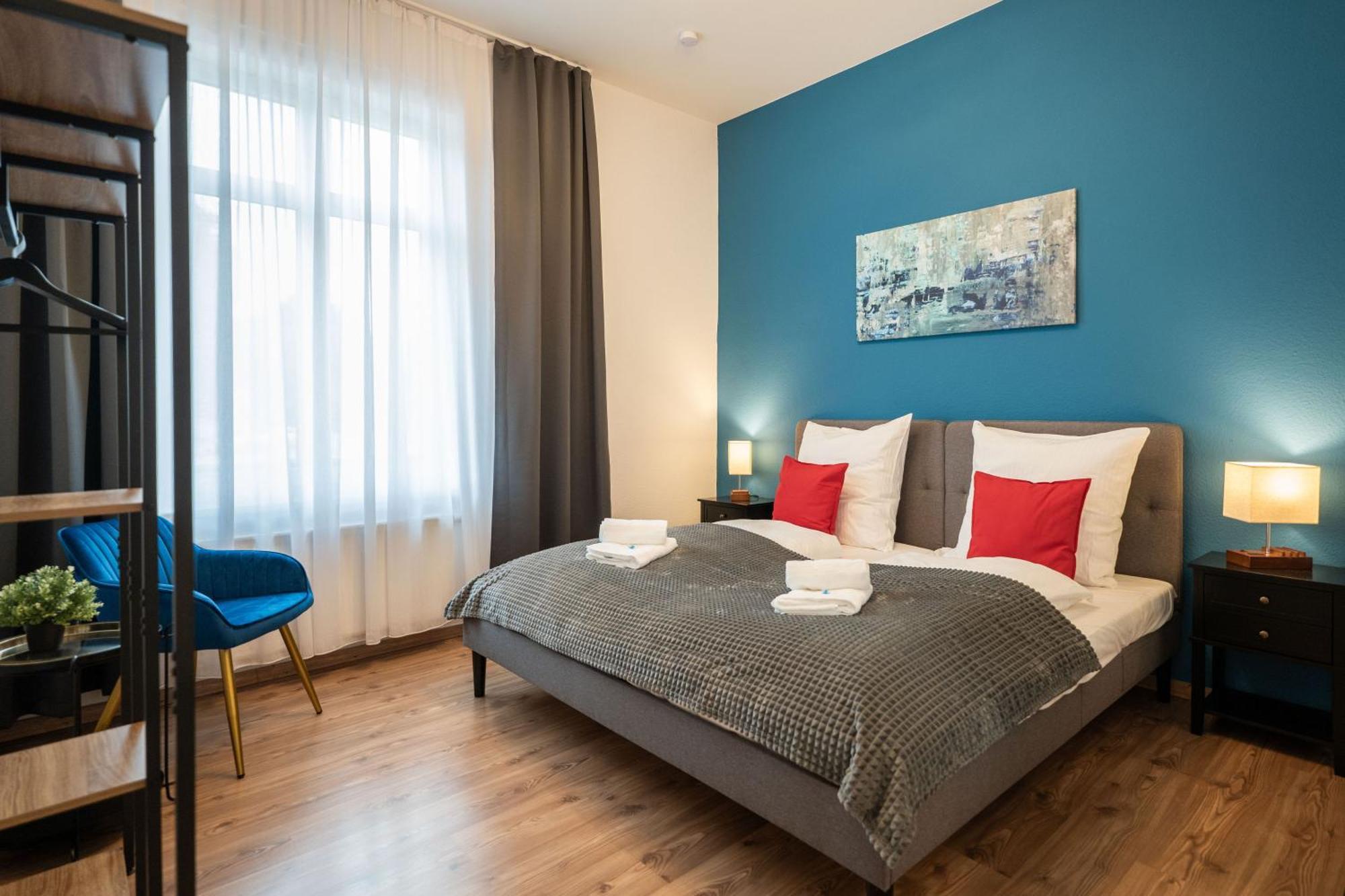 T21 - Apartment Direkt Im Zentrum Mit Parkplatz Chemnitz Eksteriør bilde