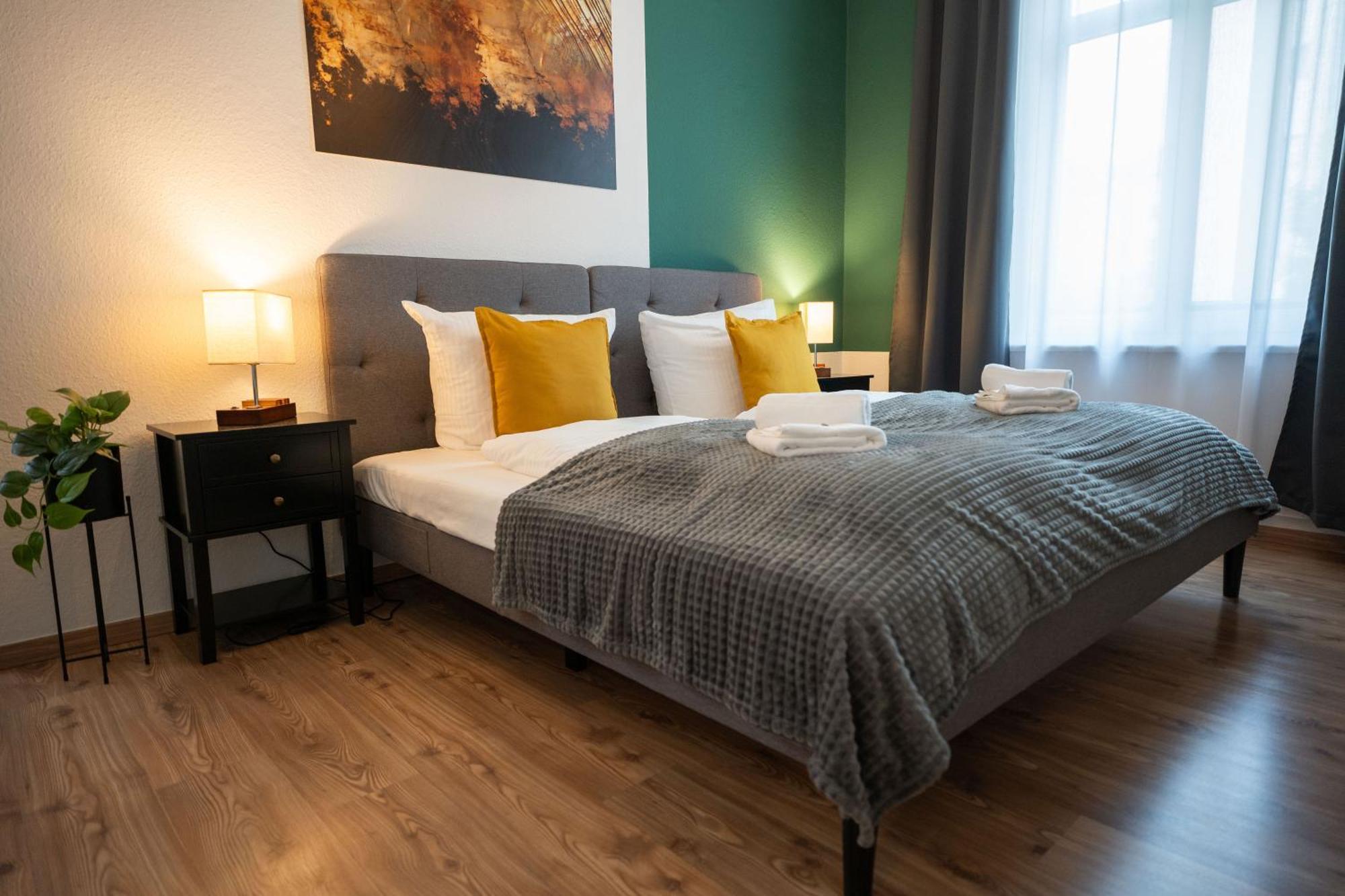 T21 - Apartment Direkt Im Zentrum Mit Parkplatz Chemnitz Eksteriør bilde