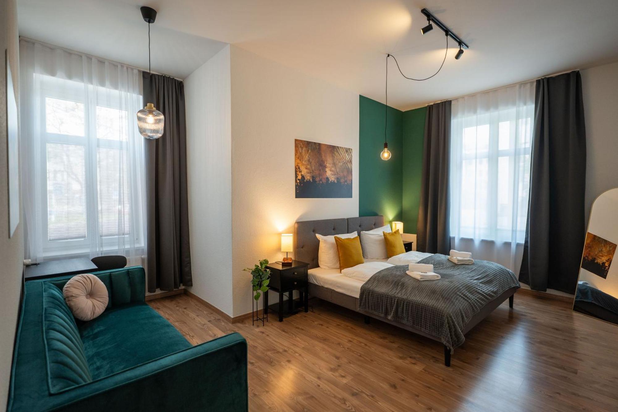 T21 - Apartment Direkt Im Zentrum Mit Parkplatz Chemnitz Eksteriør bilde