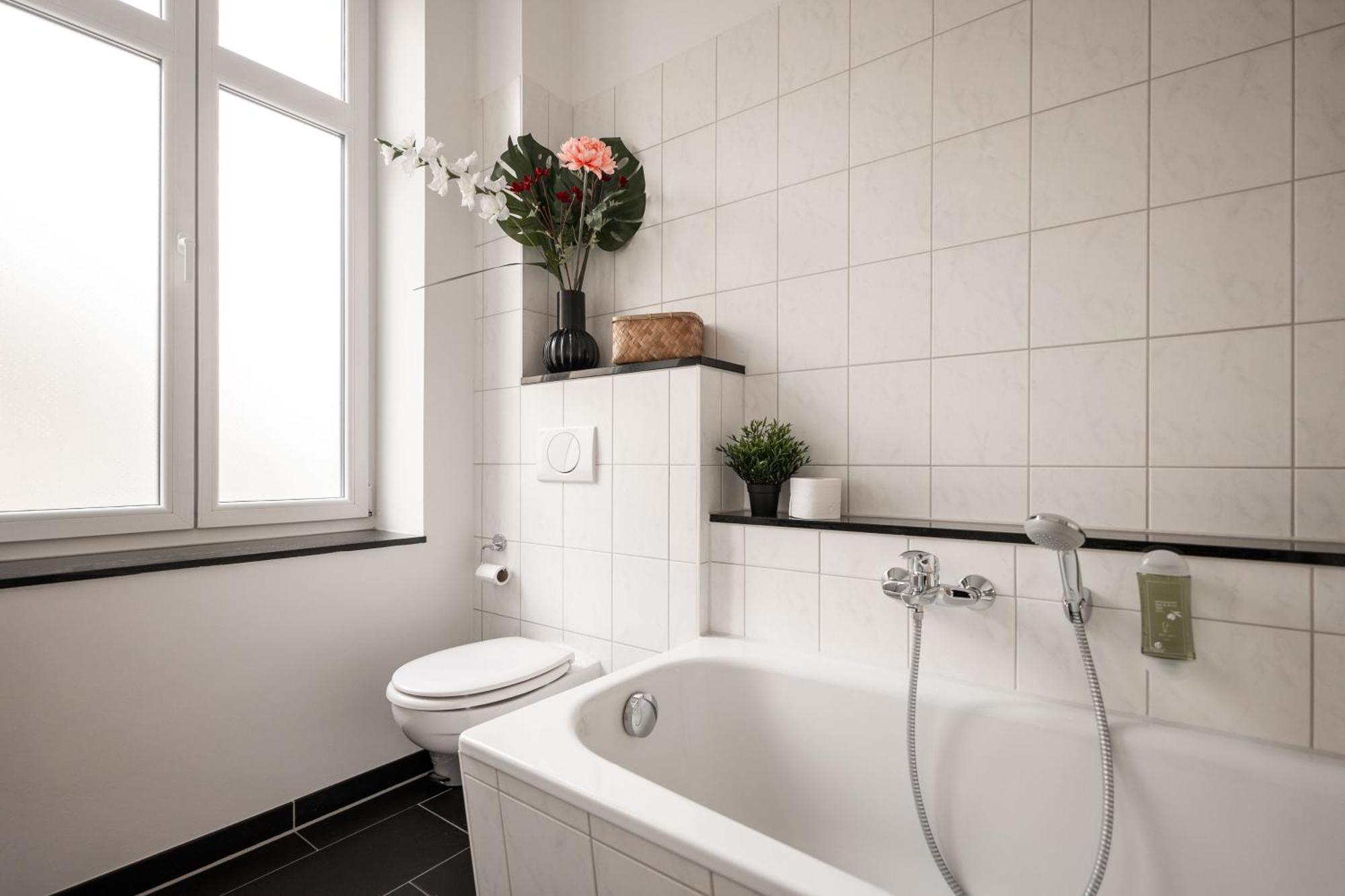 T21 - Apartment Direkt Im Zentrum Mit Parkplatz Chemnitz Eksteriør bilde