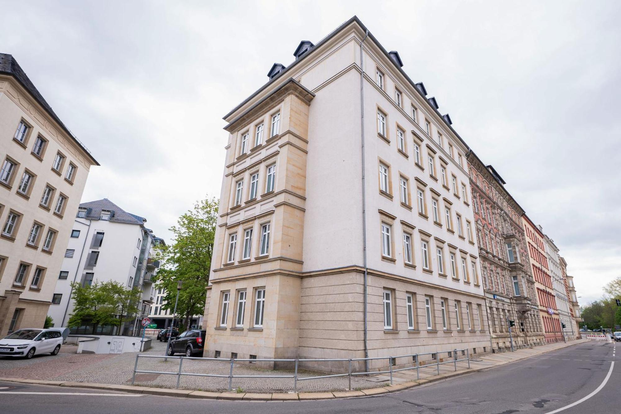 T21 - Apartment Direkt Im Zentrum Mit Parkplatz Chemnitz Eksteriør bilde